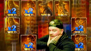 FINALLY WE GOT THE WILD LINE!! Epic Big Win!! Dead Or Alive 2!!