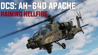 DCS World: AH-64D Apache || Raining Hellfire