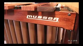 Musser Concert Grand Marimba Rosewood 5 Octave M500 Unboxing
