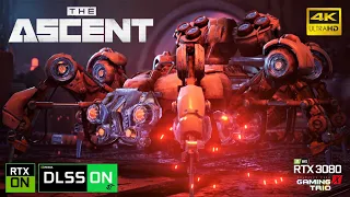 The Ascent [ PC ] : Empowerment - Megarachnoid Boss Fight | RTX and DLSS ON | Ultra GFX 4k 60 fps