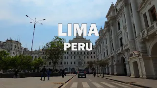 Lima, Peru - Driving Tour 4K