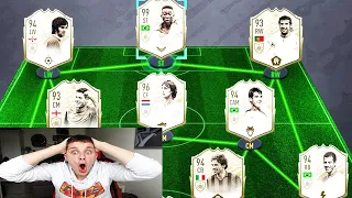 BLANC ICON + VERON ICON in 195 Rated team of the season Fut Draft Challenge! - Fifa 20 Ultimate Team