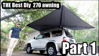 The Best DIY Awning on YouTube! *Do NOT attempt*