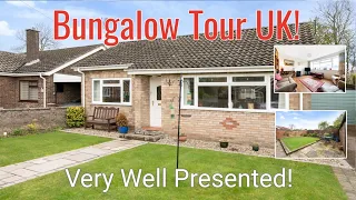 BUNGALOW TOUR UK  Well Presented!  £240,000 Swaffham, Norfolk, Longsons Estate Agents.