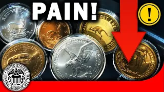 Gold & Silver Plunge For Third Day! Calling The Fed's Bluff!