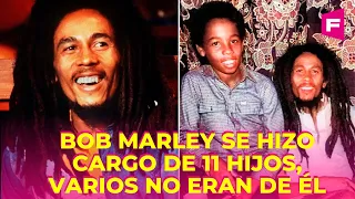 Bob Marley cuidó hijos que no eran suyos, pero sus razones no fueron bien vistas por todos