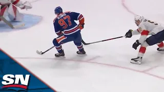 Leon Draisaitl Finishes Give-And-Go With Connor McDavid For OT-Winner vs. Panthers