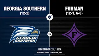 1985 I-AA National Championship - Georgia Southern vs Furman