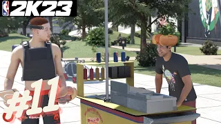 NBA 2K23 MyCAREER PT.11 - NOT YOUR FATHER'S HOT DOG - SERVING THE CITY GLIZZYS !