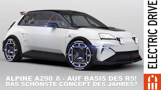 WOW! DAS vermutlich schönste Elektroauto Concept des Jahres? Alpine A290_ß | Alle verfügbaren Infos!