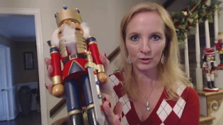 ASMR Southern Accent ~~ Christmas Decorations and Nutcrackers