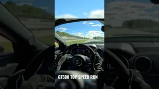 TOP SPEED RUN IN A 760HP GT500!