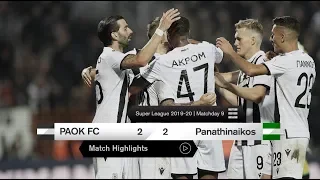 Τα στιγμιότυπα του ΠΑΟΚ-Παναθηναϊκός - PAOK TV