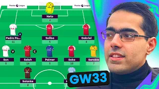 TOP 20K! | BigManBakar's Team Reveal | Gameweek 33 | Fantasy Premier League 2023/24