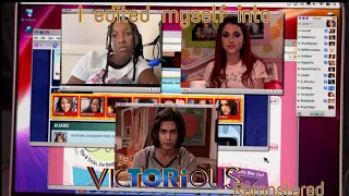 I edited myself into victorious (remastered) inspired by @CrayCrayJay