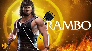 Mortal Kombat 11 Rambo Klassic towers ᵁᴴᴰ  ✔