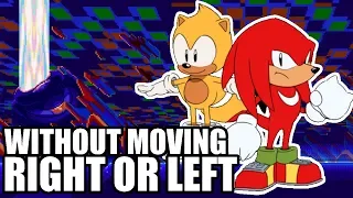 Can you beat Sonic Mania WITHOUT pressing RIGHT OR LEFT?! (Part 3)