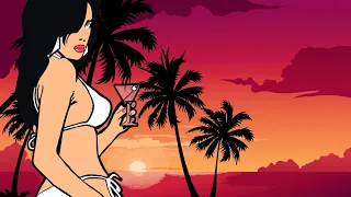 Grand Theft Auto: Vice City. 3 серия. Запись Стрима. Фулл миссия Таксиста.  Много слов.