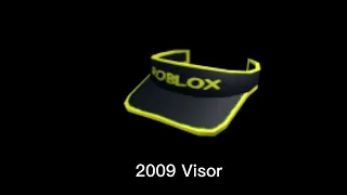 Every ROBLOX Visor (2007-2019)