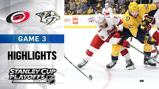 First Round, Gm 3: Hurricanes @ Predators 5/21/21 | NHL Highlights