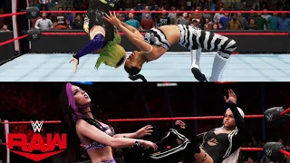 WWE 2K20 RAW WINNER JOINS TEAM RAW BIANCA BELAIR VS ASUKA/LIV MORGAN VS FLORIANE