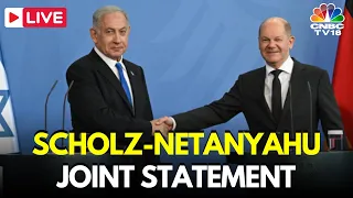 LIVE: Israeli PM Netanyahu and German Chancellor Scholz Deliver Joint Statements | Jerusalem | IN19L