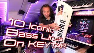 10 iconic bass lines played on Keytar