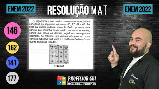 Questão do Bingo - Probabilidade | ENEM 2022 | (Caderno Rosa - Q146)