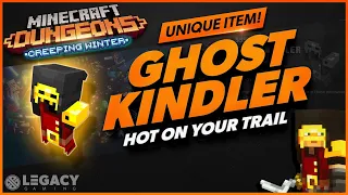 Minecraft Dungeons - GHOST KINDLER | Unique Item Guide | Creeping Winter DLC