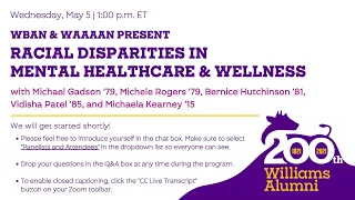 WBAN & WAAAAN Present Racial Disparities in Mental Healthcare & Wellness | SoA Bicentennial