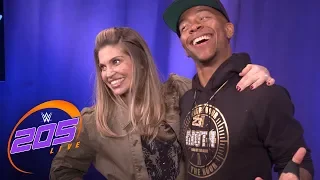 Danielle Fishel explains why she is such a big fan of Lio Rush: 205 Live Exclusive, June 26, 2018