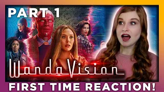 WANDAVISION (PART 1/3) - REACTION - FIRST TIME WATCHING