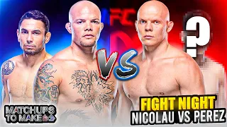 EVERY Matchup To Make After UFC FIGHT NIGHT: Nicolau VS Perez