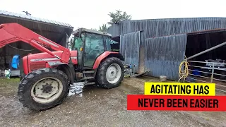 BIGGER TRACTOR, BIGGER AGITATOR | LET'S GET THE SLURRY MIXED