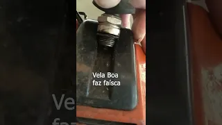 Como testar a VELA da motosserra/roçadeira FÁCIL E SEM EQUIPAMENTOS