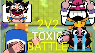 BEST CLASH ROYALE 2V2 DECKS! TOXIC BATTLE WITH CLANMATES