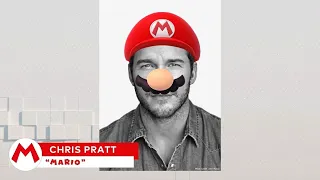 Chris Pratt is Mario