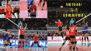 VIỆT NAM - PHILIPPINES WOMEN'S VOLLEYBALL 30TH SEA GAMES PHILIPPINES 2019| MATCH HIGHLIGHTS