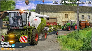 Harvesting Oat. Baling, Hauling & Selling Straw🔹#TheOldStreamFarm Ep.62🔹#FarmingSimulator22🔹#4K