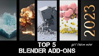 These 5 Blender Simulation Addons will let you create incredible 3D scenes!