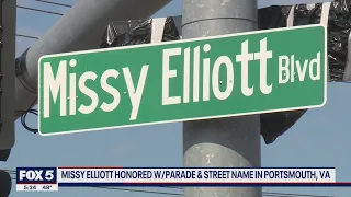 Missy Elliott honored with parade & street name in Portsmouth | FOX 5 DC