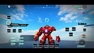 I played iron man battle grounds as hulkbuster in Roblox