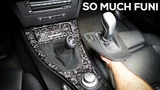 I Manual Swapped My BMW!  My E90 Has Never Been More Fun!