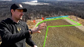 Using Terrain & Ditches To Build A Southern Iowa Hunting Farm