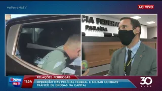 Operação das PF e PM combate tráfico de drogas na Capital - O Povo na TV