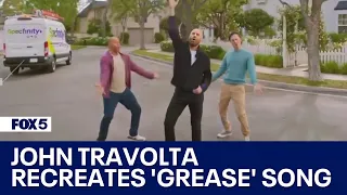 John Travolta recreates 'Grease' song for Super Bowl ad | FOX 5's LION Lunch Hour