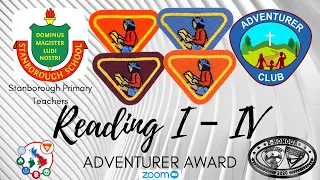 Reading I – IV Adventurer Award