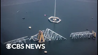 Witnesses at scene of Baltimore bridge collapse describe devastation