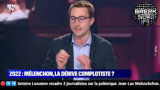 📺 Antoine Leaumon (LFI) seul face à 3 journalistes sur BFM