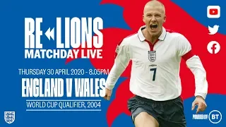 England 2-0 Wales | Full Match | World Cup Qualifier 2004 | ReLions